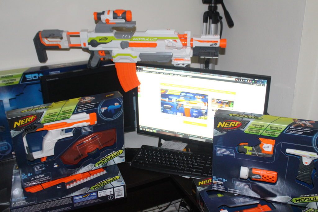 nerf gun attachments pc setup