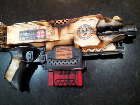 Nerf Stryfe Resident Evil mod