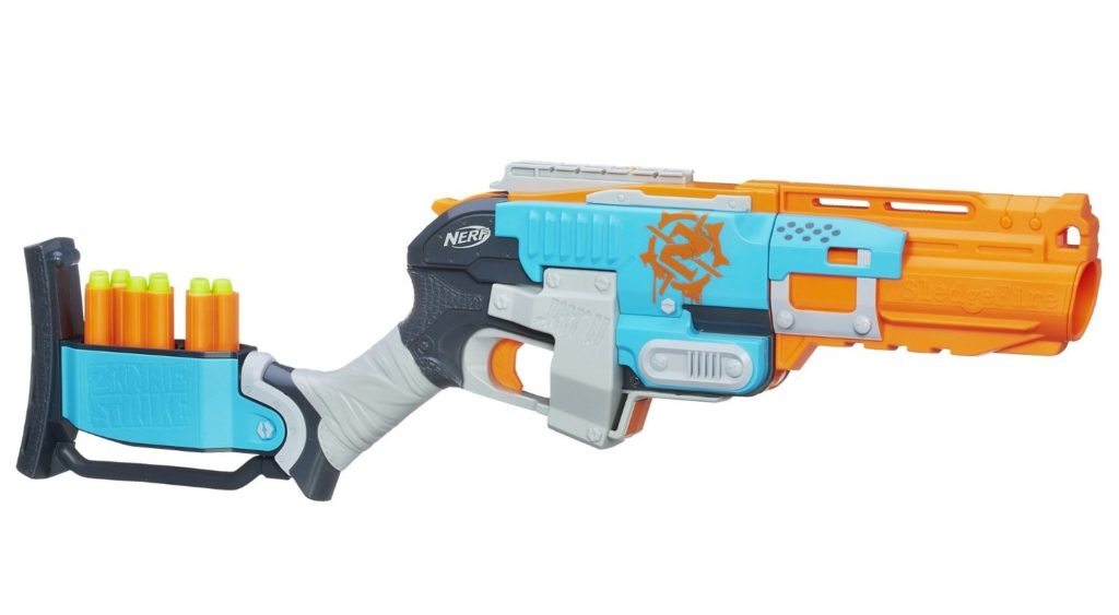 zombie strike Nerf Sledgefire