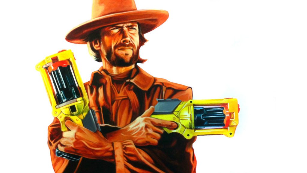 clint eastwood maverick nerf blasters