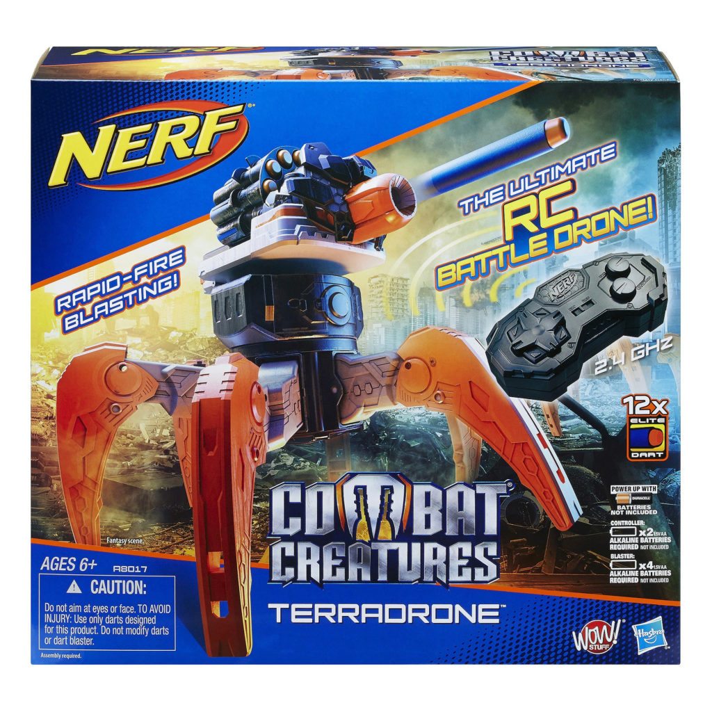 nerf terradrone box art