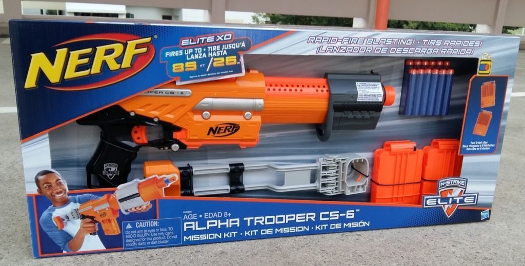 nerf alpha trooper xd