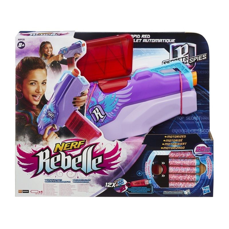 nerf rebelle rapid red box art