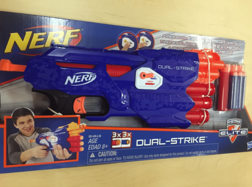 nerf elite dual strike blaster new nerf news 2015