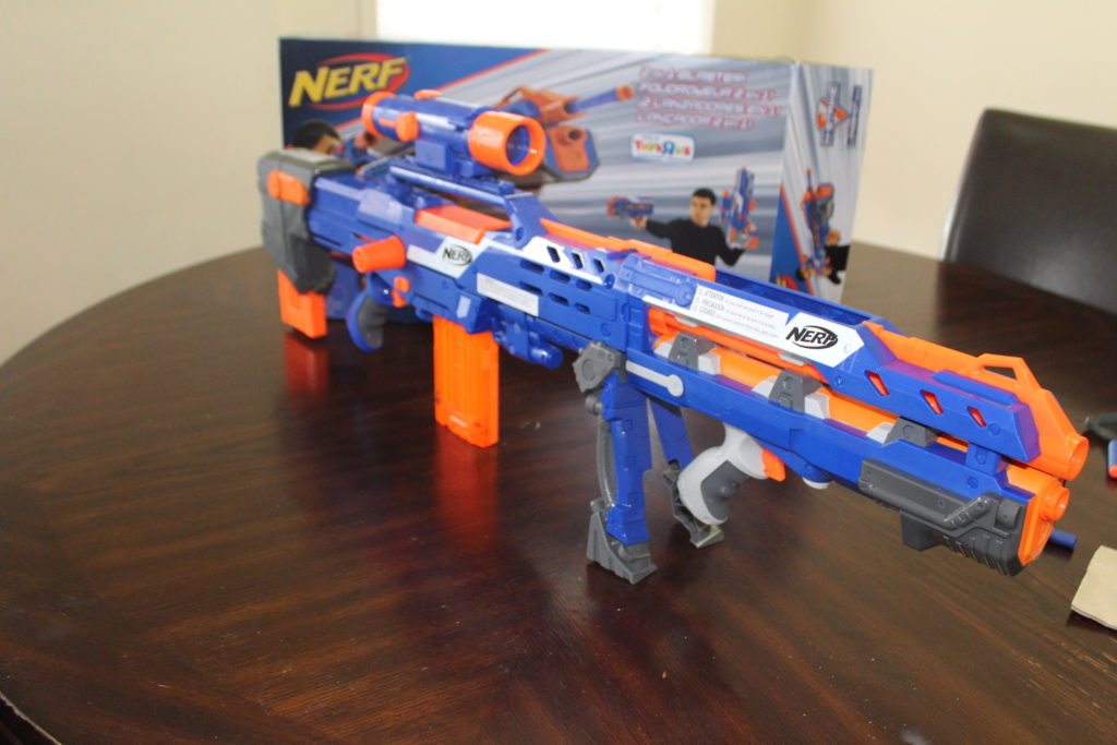 Nerf N-Strike Elite Longshot CS-6 Unboxing and Review 