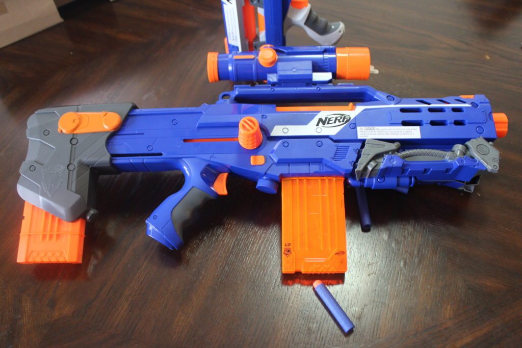 REVIEW] Nerf Elite Longshot CS-6 Unboxing, Review, & Firing Test