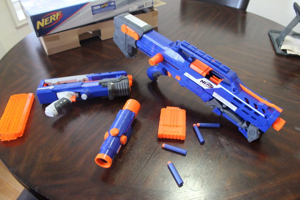 REVIEW] Nerf Elite Longshot CS-6 Unboxing, Review, & Firing Test