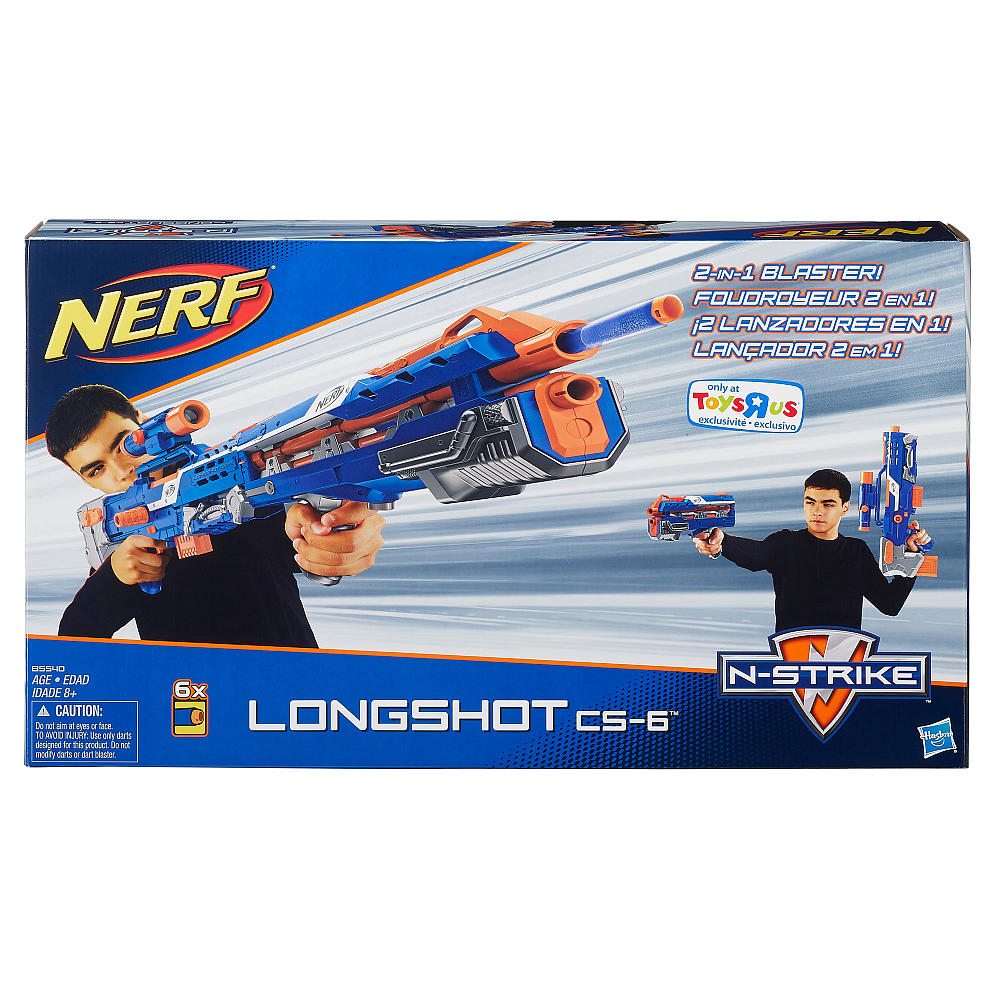 REVIEW] Nerf N-Strike Icon Series Longshot CS-6 