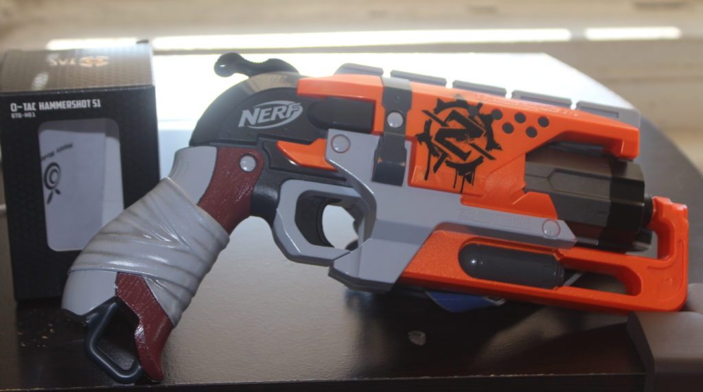 nerf hammershot mod omw mod kit