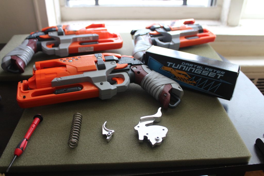 Blasterparts Full Metal Nerf Hammershot Mod Kit