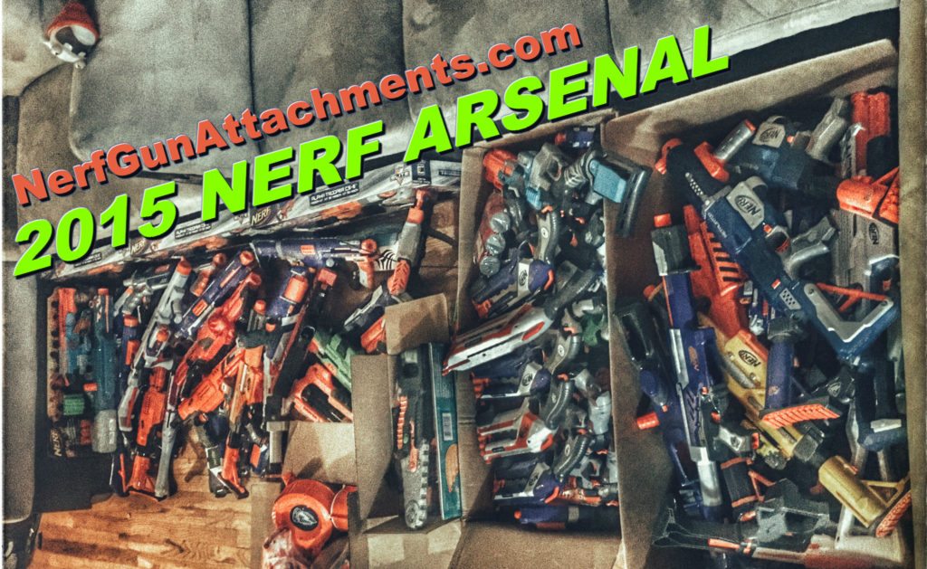 nerf arsenal 2015 nerf collection