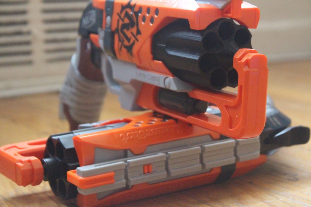 nerf hammershot mod 7 shot cylinder