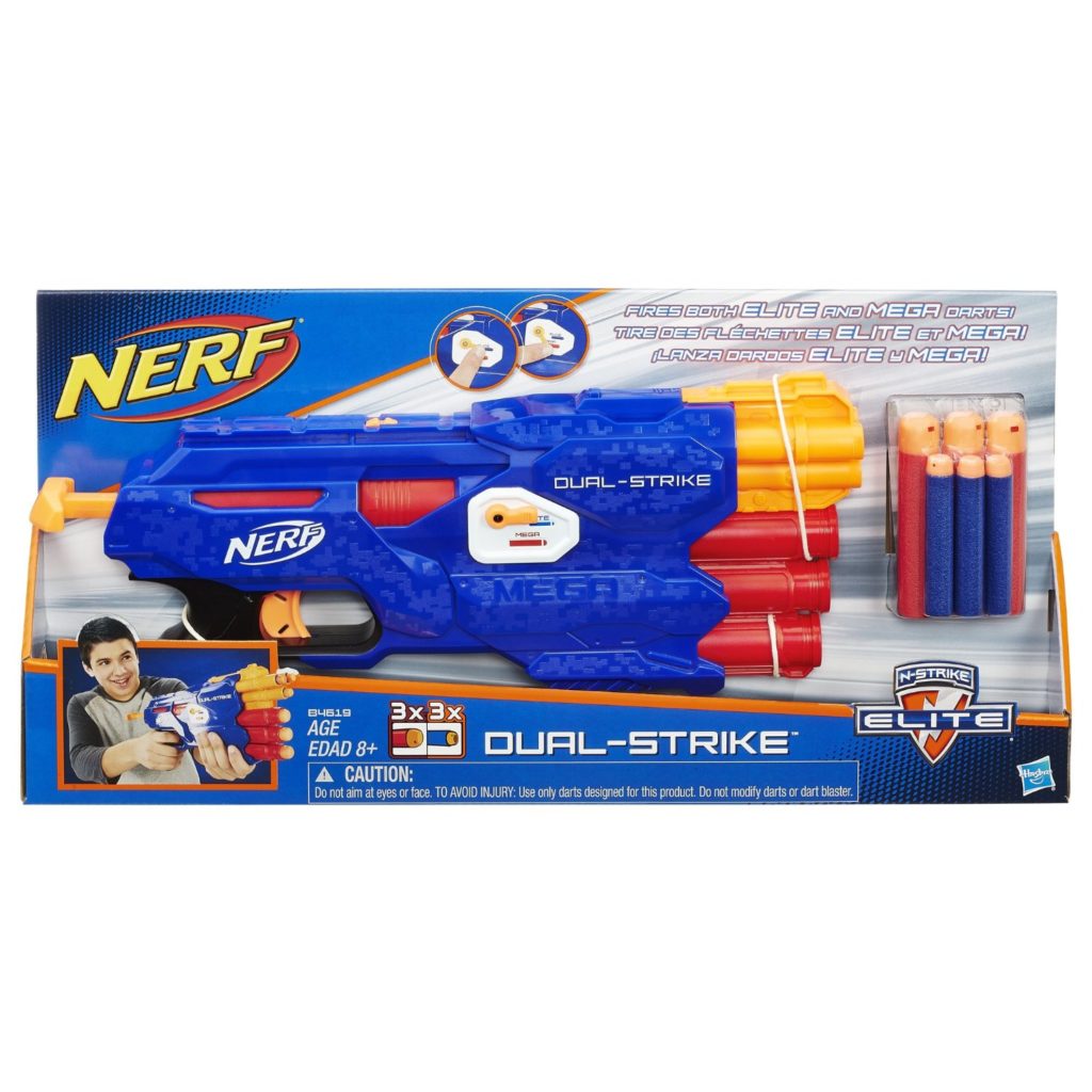 nerf n-strike elite dualstrike blaster