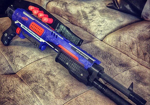 nerf rampage spas 12 - the nerf shotgun mod