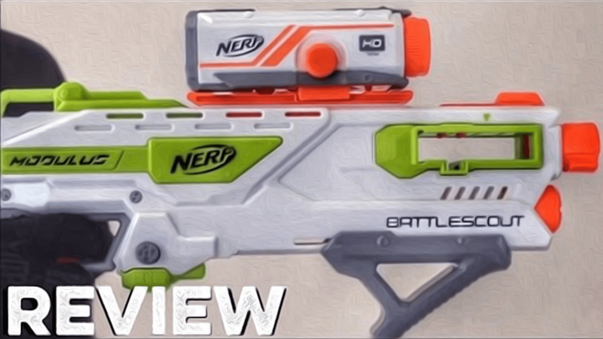 First Review:: Nerf BATTLESCOUT (Modulus Blaster w/ Camera) 