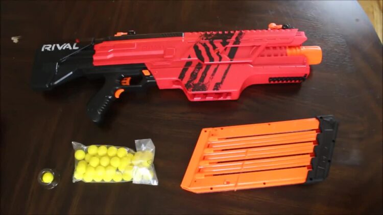 nerf rival khaos, unboxed