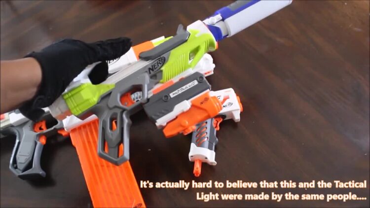 youtube screenshot reviewnerfmodulustacticalgearassortmentunboxingreviewfiringtestnewnerfaccessories 40 nerf modulus tactical gear