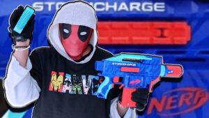 The New Nerf Stormcharge looks like a minimized Rapidstrike Pistol