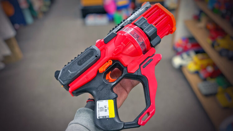 nerf roundhouse 1 nerf thrifting