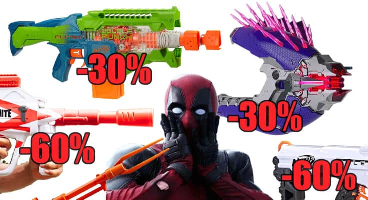These BIG Nerf Sales at Amazon Prime Deals Are AWESOME!