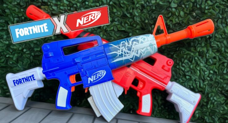 The New Nerf Fortnite AR 15 Blasters Have Been Unvaulted